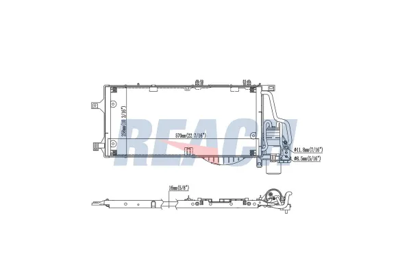 Klima Radyatörü  ORİS COP020016