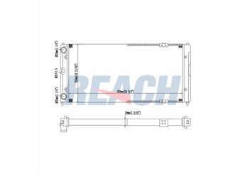 Su Radyatörü  WENDERPARTS MA2025003203  6K0121253AC 6K0.121.253 AC