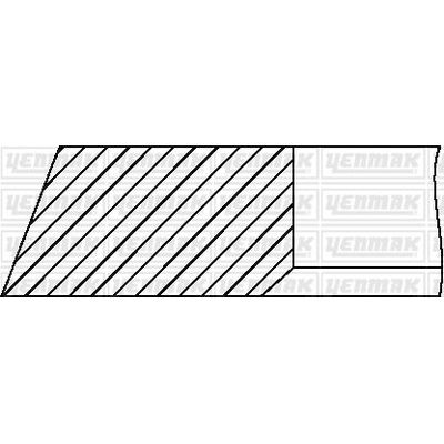 Segman (131.00MM-STD)  YENMAK 91-09089-000