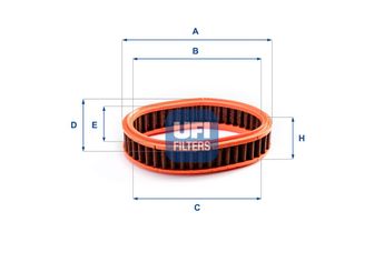 Hava Filtresi  UFI 28.900.00  12113600