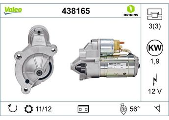 Marş Dinamosu  VALEO 438165  5802Z5 9647157980 5802EA 5802-EA 5802EF 5802-EF 5802W7 5802-W7 5802Y0 5802-Y0 5802-Z5 5802Z7 5802-Z7 9555507680 71722353 9635659780 5802X9 5802-X9 5802Z6 5802-Z6 9646972280 9648242180