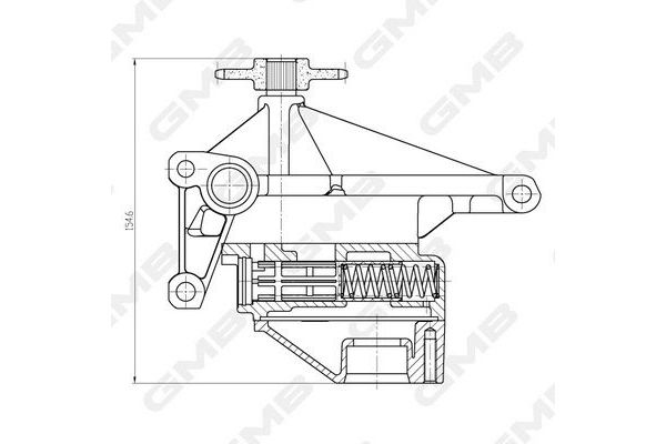 Yağ Pompası  Mercedes Sprinter II Kombi (01.2006->)  GMB GOAS-81A