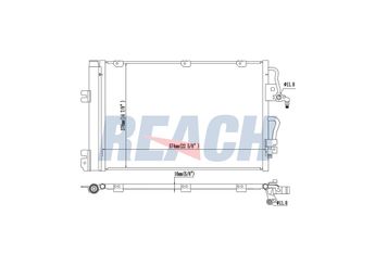 Klima Radyatörü  MGA 82136  1850096 13129192 52400555 93178958