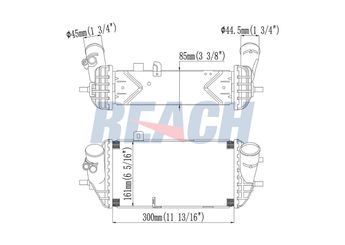 Turbo Radyatörü  HMR KLL 1237  282712A640 282712A650