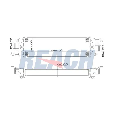 Turbo Radyatörü  Fiat Strada (278)(1999->)  ORİS 1806-4835