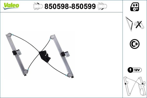 Cam Krikosu Ön Sol VALEO 850598