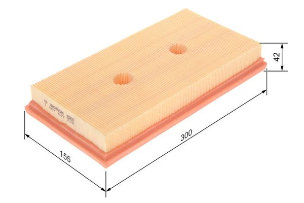 Hava Filtresi  Volkswagen Golf Plus V (5M1)(01.2005->2009)  BOSCH 1 457 433 315