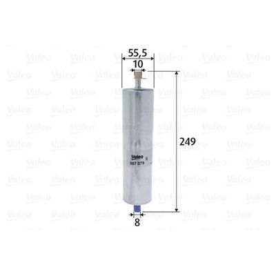 Yakıt Filtresi  Audi A8 (4H2/4H8)(11.2009->)  VALEO 587079