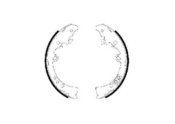 Fren Pabuçlu Balata Arka TEXTAR 91066300  44950K020 044950K020 44950K050 044950K050 44950K070 044950K070 44950K120 044950K120