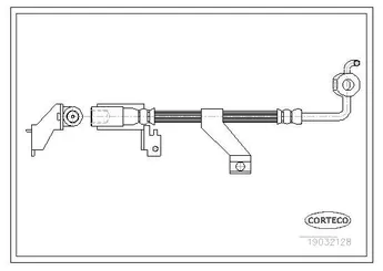 Fren Hortumu Ön Sağ FROW 503.1112.018  97AG2078CA
