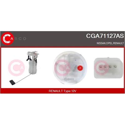 Depo Şamandırası  Renault Master III Kamyonet / Şasi - Çift Kabin (06.2010->)  RENAULT ORJINAL 172020069R