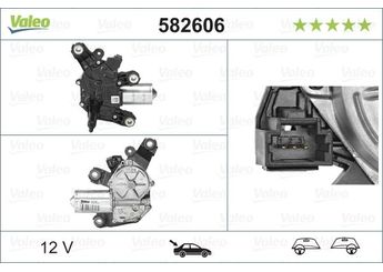 Silecek Mekanizma Motoru Arka GVA 6619003  287102467R