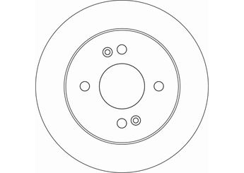 Fren Disk Ayna Arka Sağ ve Sol AYD 50753  58411B9000 58411B4300 58411-B4300 58411-B9000