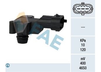 MAP Sensörü  PSA ORJINAL 55573248  55573248 12591290 12 591 290 55 573 248 12644228 M9100391 M910-0391 93192107 1235060 1238395 1238894 4819481 93 192 107 AS372 AS-372