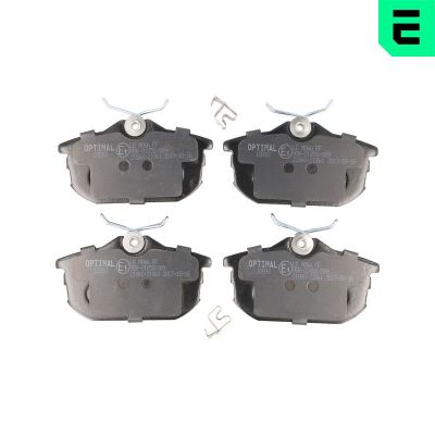 Fren Disk Balata Arka Mitsubishi Colt 3 Kapı (Z30)(2008->)  OPTIMAL BP-10093