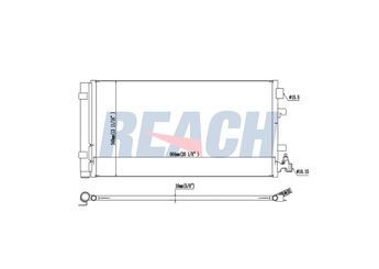 Klima Radyatörü  EUROREPAR 1610163380  1610163380 921000005R 921100001R