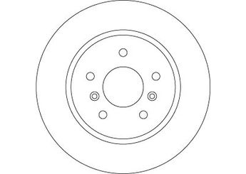 Fren Disk Ayna Arka Sağ ve Sol TEXTAR 1302001  432064EA0B 432064EA0A 43206-4EA0A 43206-4EA0B