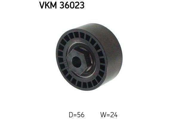 Vantilatör Kayış Gergi Rulmanı  Renault Clio II / (Makyajlı)(B/CB0)(06.2001->)  SKF VKM 36023