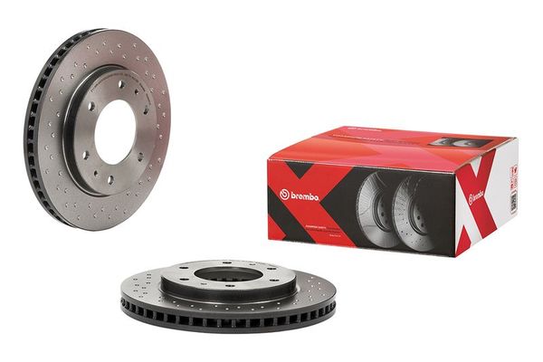 Fren Disk Ayna Ön Sağ ve Sol Mitsubishi L200 (KK0/KL0)(2015->)  BREMBO 09.A868.1X