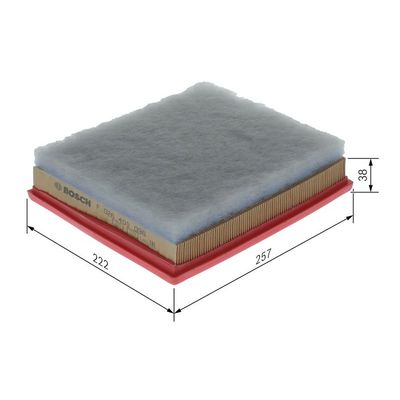 Hava Filtresi  Ford Streetka (CCS)(01.2003->)  BOSCH F 026 400 096