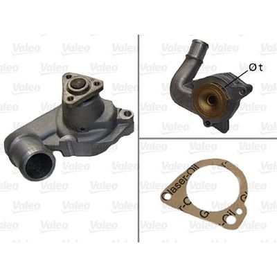 Devirdaim Su Pompası  Ford Fiesta (DX)(2000->)  VALEO 506581