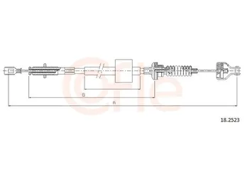 Debriyaj Teli  MAHER 11510  4151024003 4151024000