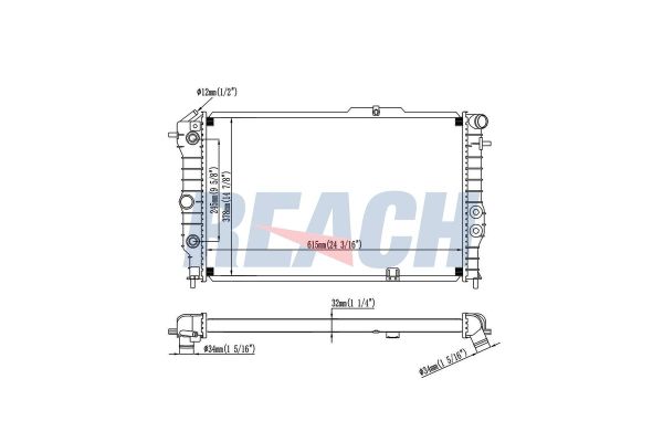 Su Radyatörü  VEKA 16-3538