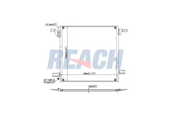 Klima Radyatörü  MGA 82486