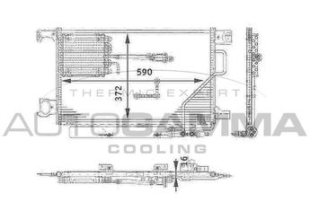 Klima Radyatörü  VALEO 814368  2035001654 A2035001654