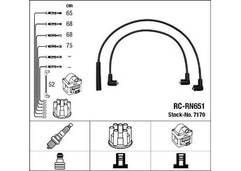 Buji Kablosu  NGK 7170  