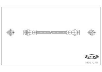 Fren Hortumu Arka Sağ CORTECO 19037275  587380X100