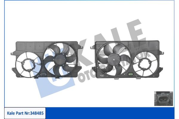Radyatör Fan ve Motoru  KALE 348485