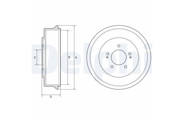 Kampana Arka Sağ veya Sol DELPHI BF585