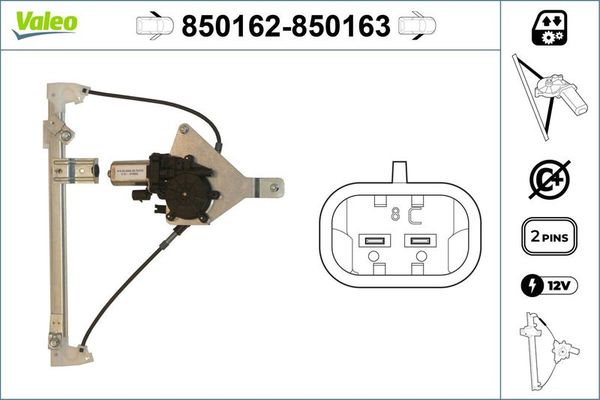 Cam Krikosu Ön Sol VALEO 850162