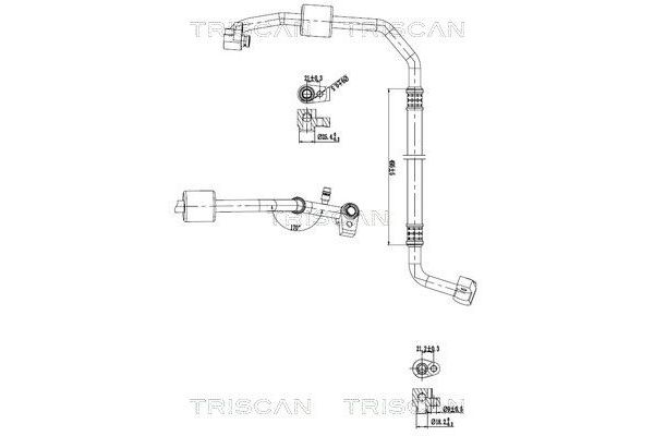Klima Hortumu  FORD ORJINAL C1B119F618BC