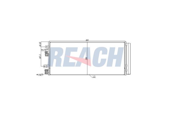 Klima Radyatörü  BOSCH 1 986 AD2 380