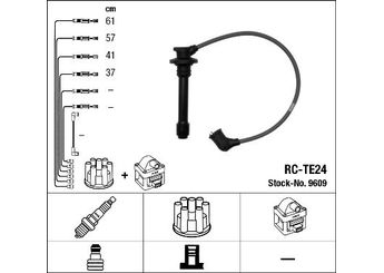 Buji Kablosu  PHCVALEO C6111  9091922211 9091922214 9091922285 9091922284 90919-22211 90919-22214 90919-22285 90919-22284