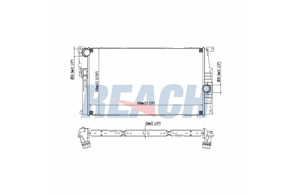 Su Radyatörü  BMW 4 Serisi Coupe (F32)(2013->)  NISSENS 60816