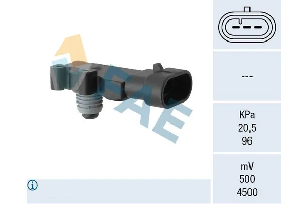 MAP Sensörü  Chevrolet Rezzo (2005->)  HELLUX HLS8008