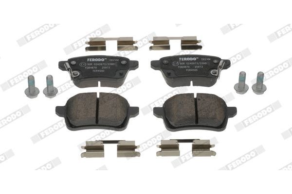 Fren Disk Balata Arka Opel Adam (2012->)  PSA ORJINAL 95524971