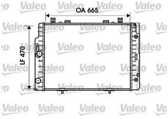 Su Radyatörü  VALEO 734793  1405000403 A1405000403