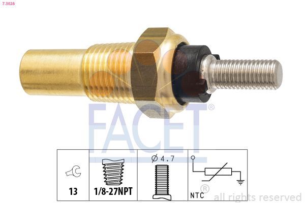 Hararet Müşürü  FACET 7.3028