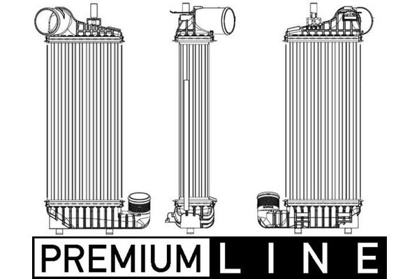Turbo Radyatörü  Ford Focus S.Wagon (CB8)(2010->)  MAHLE CI 245 000P