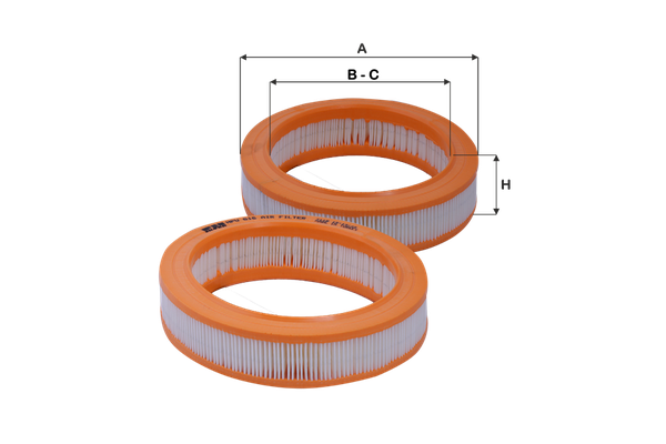 Hava Filtresi  FIL FILTRE HPU 616