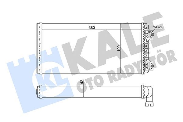 Kalorifer Radyatörü  KALE 346730