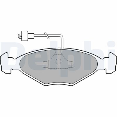 Fren Disk Balata Ön DELPHI LP212