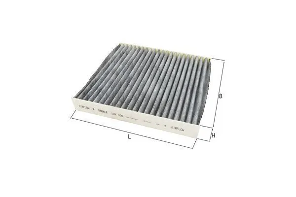 Polen Filtresi  Isuzu D-Max (06.2012->)  MAHLE LAK 436