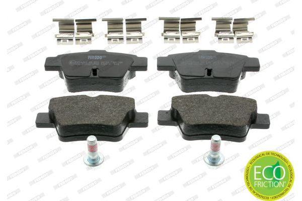 Fren Disk Balata Arka Peugeot 207 SW (07.2007->)  SWAPP 44175