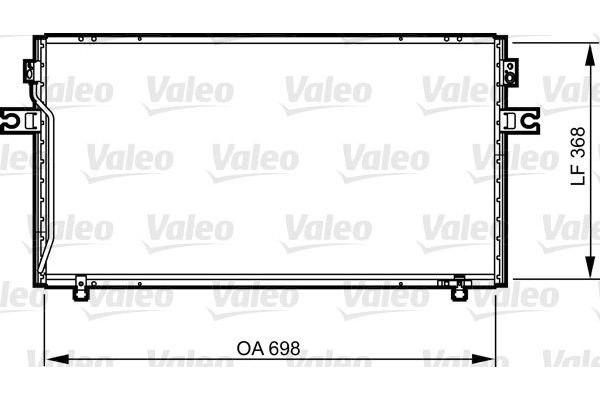 Klima Radyatörü  Nissan Maxima QX (A32)(10.1994->)  VALEO 814256