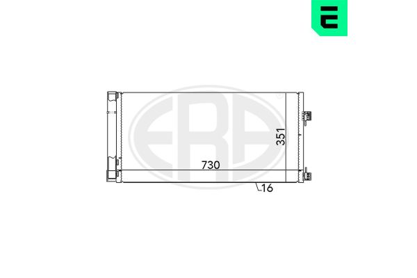 Klima Radyatörü  Renault Latitude (2010->)  ERA 667133